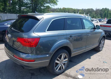 2012 Audi Q7 3.0T Premium from USA, damaged, VIN WA1LGAFE2CD006116